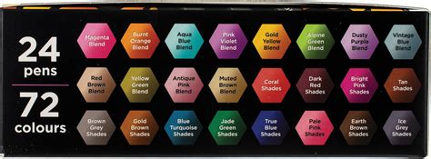 Spectrum Noir Triblend Markers 24pkg Deep Blends