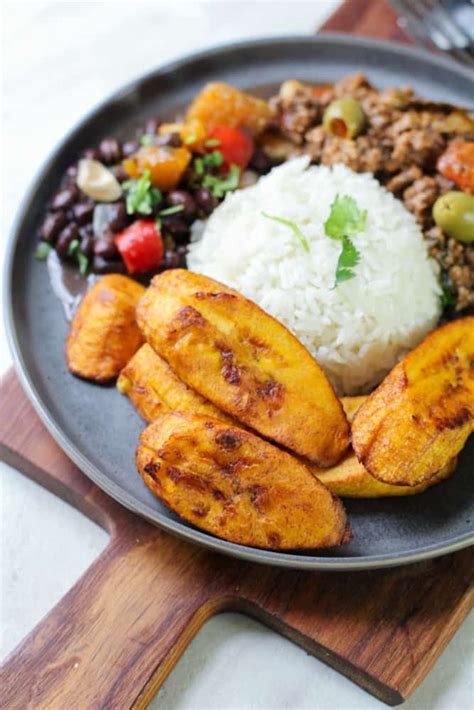Platano Maduros Is A Favorite Sweet Fried Plantain Appetizer In The