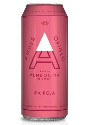 Andes Origen IPA Roja Cerveza Lata Lata 473 Ml