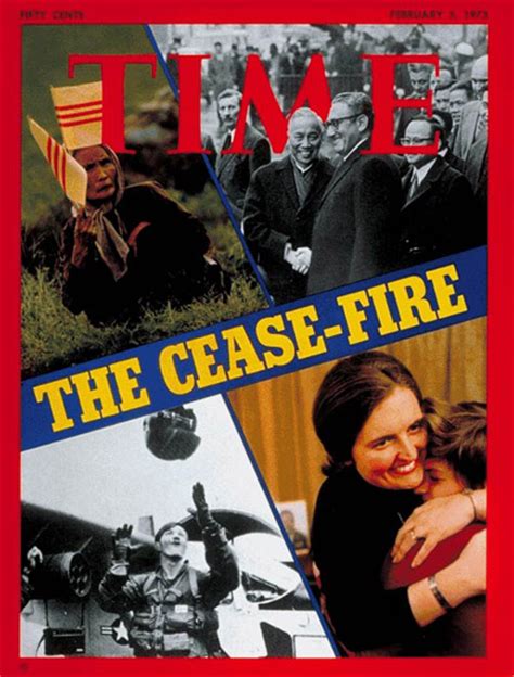 Time Magazine Cover Vietnam Cease Fire Feb 5 1973 Vietnam War