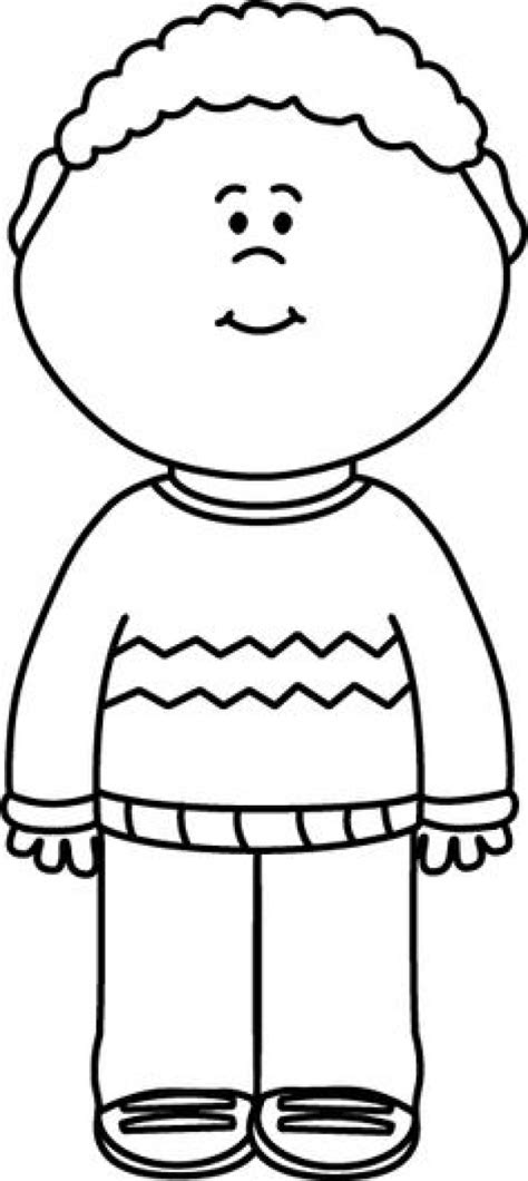 Little Boy Clipart Outline And Other Clipart Images On Cliparts Pub™