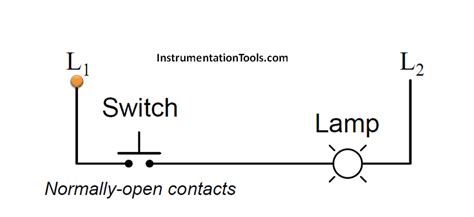 Normally Open Switch Diagram Png Fane
