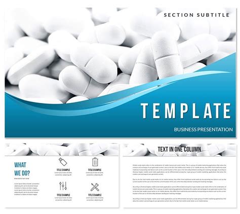 Pharmacy Pills Powerpoint Templates