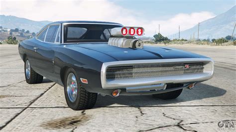 Dodge Charger Rt Fast And Furious 1970 Add On For Gta 5