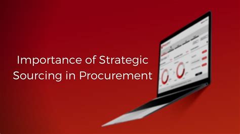 These benefits are discussed as follows: Importance of Strategic Sourcing in Procurement - YouTube
