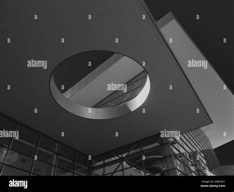 Black And White Abstract Architecture Geometry Stock Photo Alamy