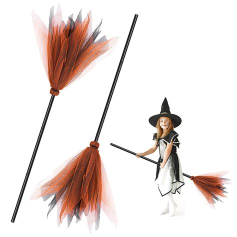 Halloween Witch Broom For Kids Witches Broom Plastic Witch Broomstick