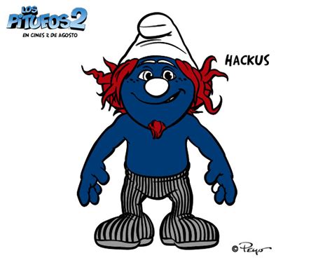 Dibujo de Hackus pintado por Emir en Dibujos net el día 24 07 13 a las