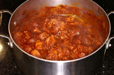 guiso de puerco con chile rojo red chile pork stew mexican food recipes authentic mexican