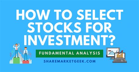 How To Select Stocks For Investment Basic Fundamental Analysis Share