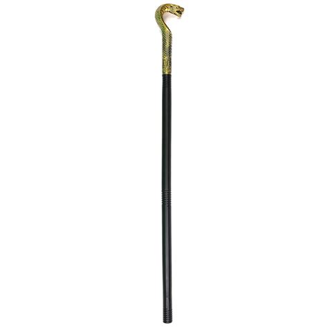 1 Piece Skeleteen King Cobra Pimp Cane Egyptian Style Staff Or Scepter