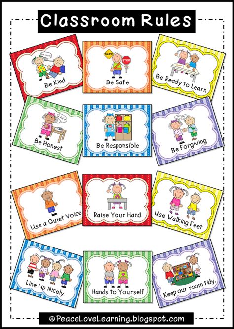 Outrageous Preschool Classroom Rules Printables Wild Animals Worksheets