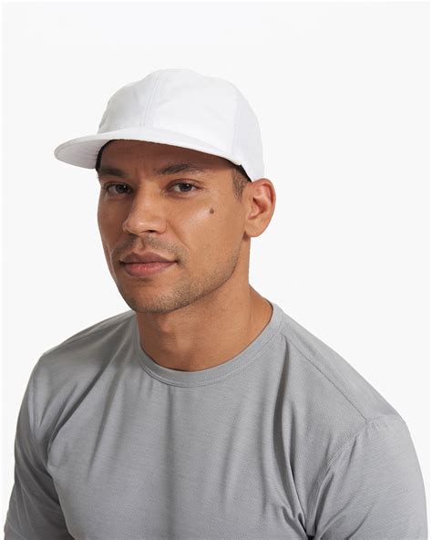 Minimalist Hat White Flat Brim Hat Vuori Clothing