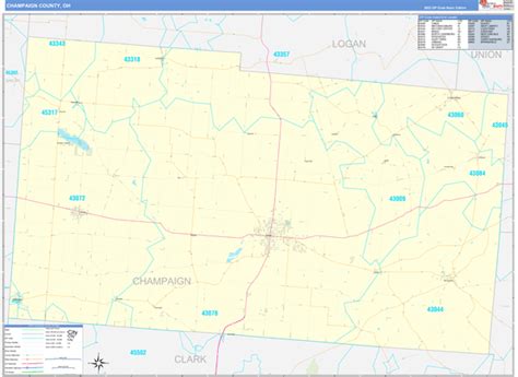 Maps Of Champaign County Ohio