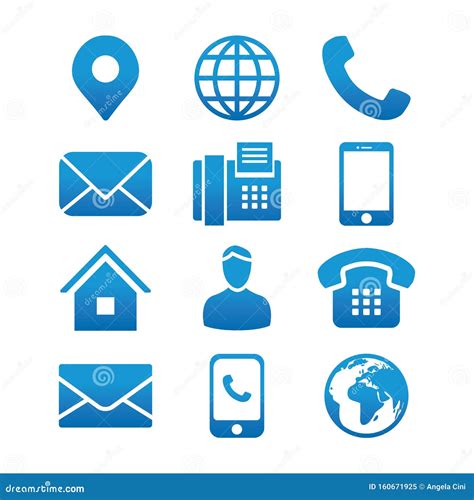 Cell Phone Icons Stock Illustrations 25823 Cell Phone Icons Stock
