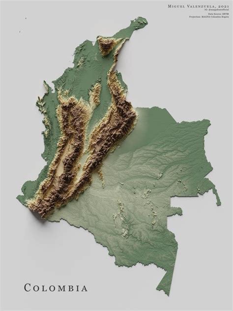 Cartographer Transforms Vintage Maps Into 3d Relief Maps Showing