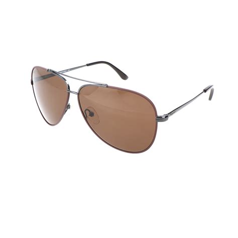 unisexsf131s sunglasses shiny gunmetal cocoa salvatore ferragamo touch of modern