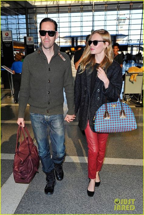 Kate Bosworth Red Leather Pants Kate Bosworth Louis Vuitton Bag