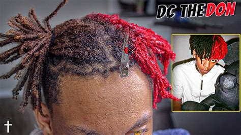 How To Spilt Dye Red Your Dreadlocks Red And Black Dc The Don