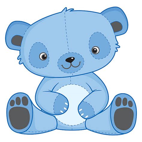 Blue Teddy Bear Clip Art Vector Clip Art Online Royalty Free Images
