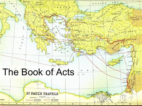 The Book Of Acts Outlined