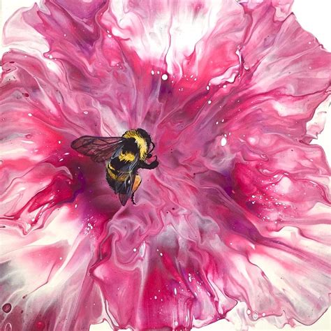 Bumblebee Dreams Painting By Jenna Pilon Fine Art America