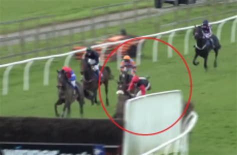 This Is One Of The Most Spectacular Horse Racing Falls Weve Ever Seen
