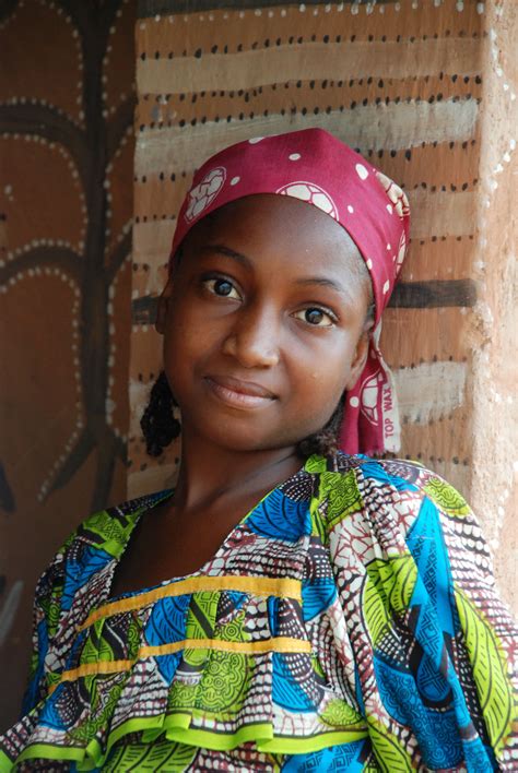 Fulani Girl Okpwa Cameroon African People African Africa