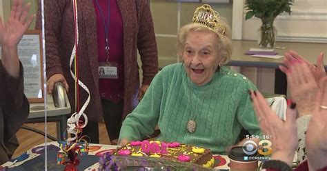 woman celebrates 100th birthday receives special t from cheltenham township cbs philadelphia