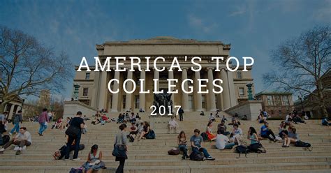 Americas Top Colleges List