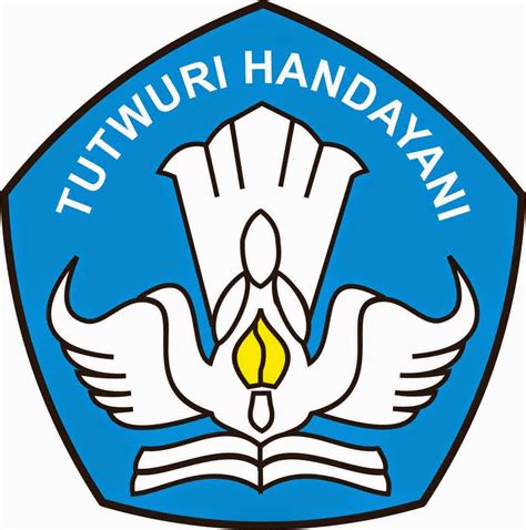 The department logo carries the motto 'fikir bagaimana bertindak segera' (think how act now). Tut Wuri Handayani: Makna dan Filosofinya - Guntara.com