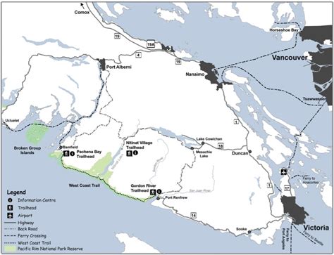 Map West Coast Trail Vlrengbr