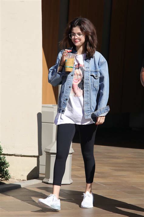 Selena Gomez Looks Casual But Trendy As She Steps Out To Get Coffee