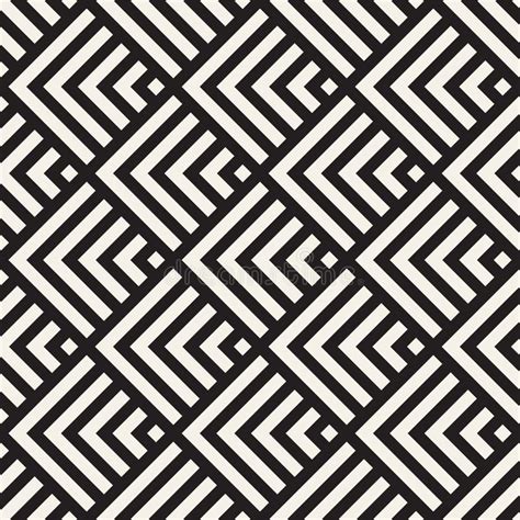 Vector Seamless Lines Pattern Modern Stylish Abstract Texture