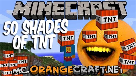 Annoying Orange Plays Minecraft 50 Shades Of Tnt Youtube