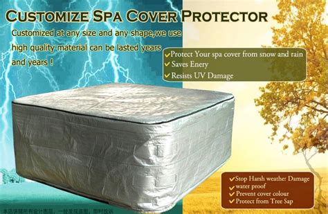 Hot Tub Cover Guard Size91 X 91 X36 And Spa Cover Protector Can Customize At Any Size And