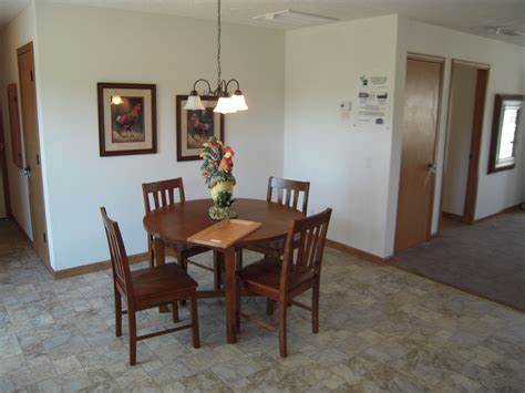Dining room in Fairmont Triumph modular home. Modular Homes, Prefab