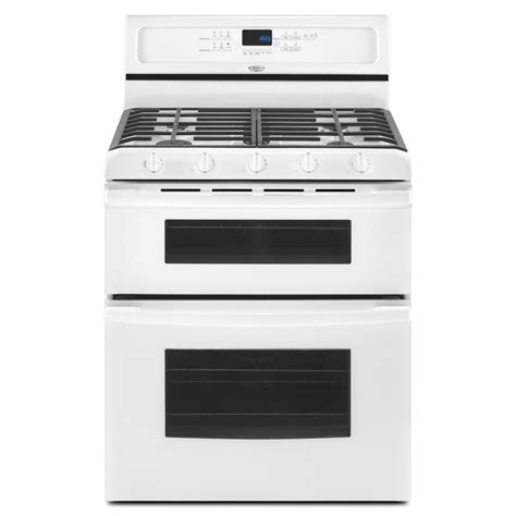 Whirlpool Gold 30 In 5 Burner 21 Cu Ft39 Cu Ft Double Oven