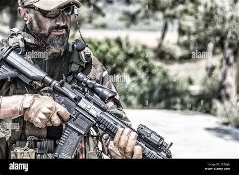 Private Military Company Mercenary Brutal Looking Special Forces
