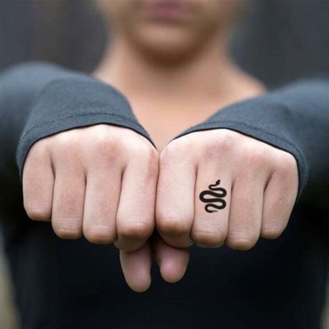 Top 22 Finger Tattoo Designs Snake Ideas Petpress