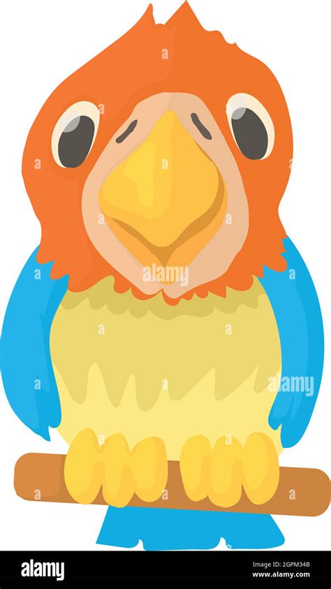 Parrot Icon Cartoon Style Stock Vector Image And Art Alamy