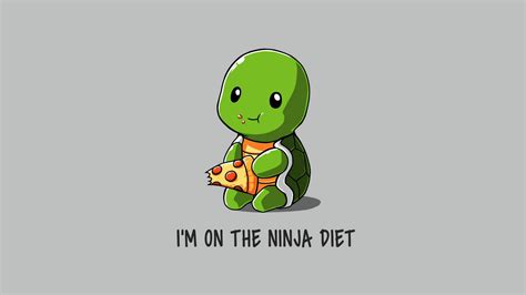 Funny Ninja On Diet Hd Funny 4k Wallpapers Images