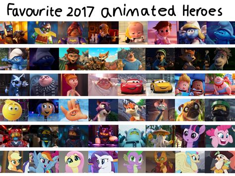 Favourite 2017 Animated Heroes By Justsomepainter11 On Deviantart