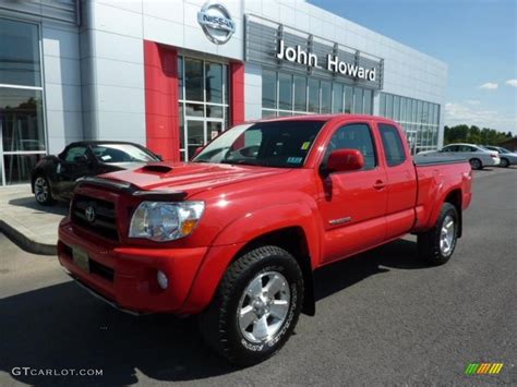2007 Radiant Red Toyota Tacoma V6 Trd Sport Access Cab 4x4 32178546