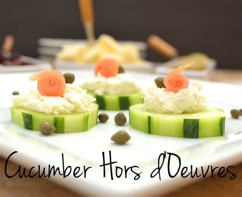 See more ideas about appetizers, appetizer recipes, appetizer snacks. Cucumber Hors d'Oeuvres - Crafty Cooking Mama
