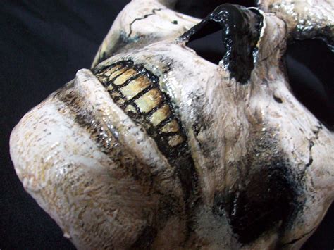 Skull Zombie Halloween Mask Etsy
