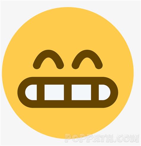 15 Emojis Drawing Emoji Face For Free On Mbtskoudsalg Grinning Face