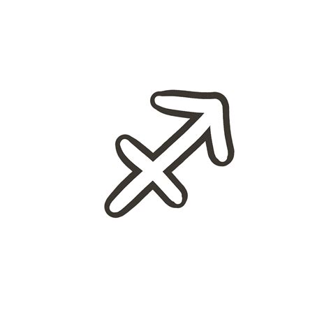 Download Sagittarius Sign Symbol Royalty Free Stock Illustration Image