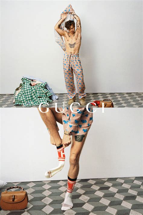 Harry Styles Stars In Guccis Ha Ha Ha Collection Ad Campaign Tom