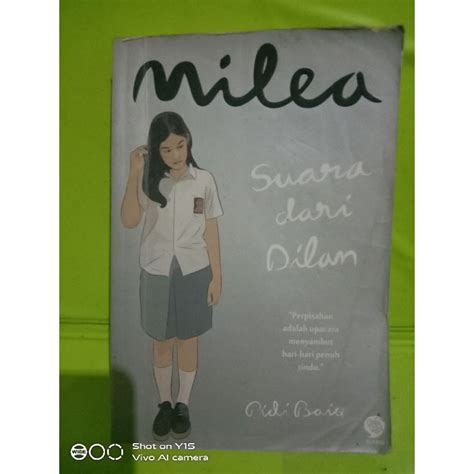 Jual Milea By Pidi Baiq Novel Preloved Original Shopee Indonesia